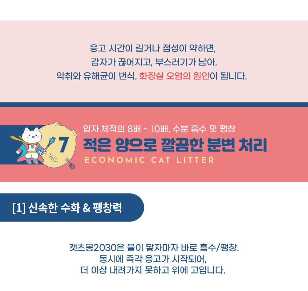 [무료배송] 캣츠몽 2030 벤토나이트 고운입자 모래 6.35kg 16번째