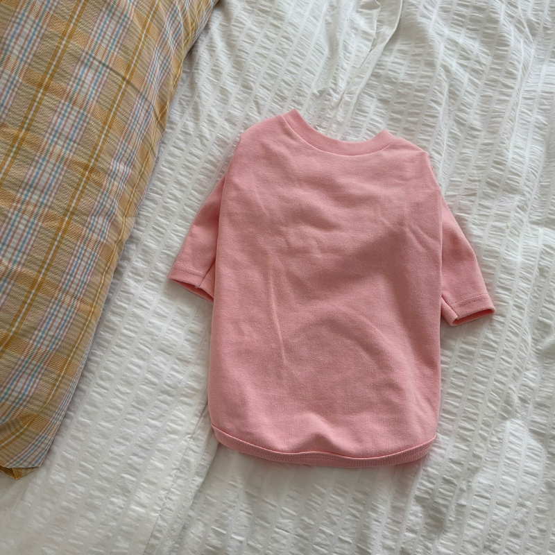 [NEW신상][무료배송] 해피댕댕 이너티셔츠 6종 (챠콜,그레이,핑크,옐로우,민트,화이트) XS-3XL 13번째