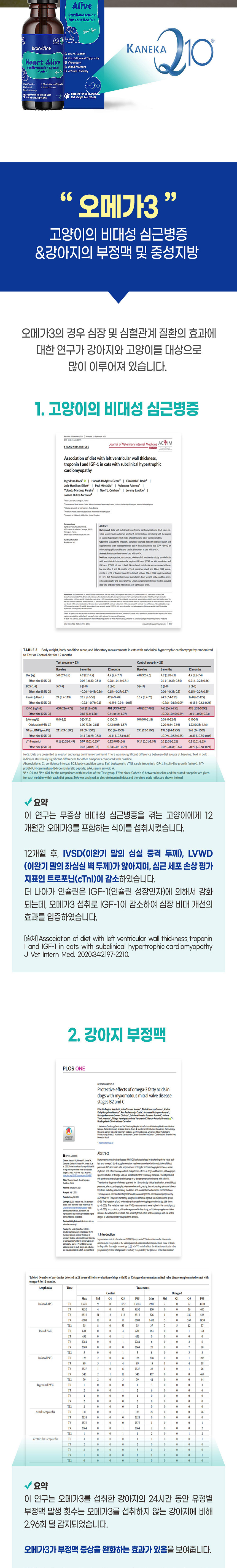 [무료배송] 브랜바인 오메가3 코큐텐 심장 영양제 베이컨맛 60ml 100일분 8번째
