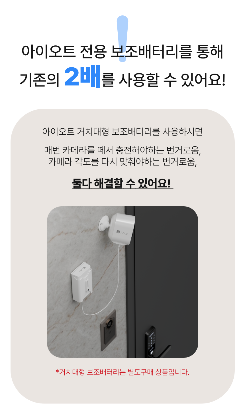 [무료배송] 아이오트 스마트 무선카메라 S6 가정용 현관문 카메라 실외용 홈캠 15번째