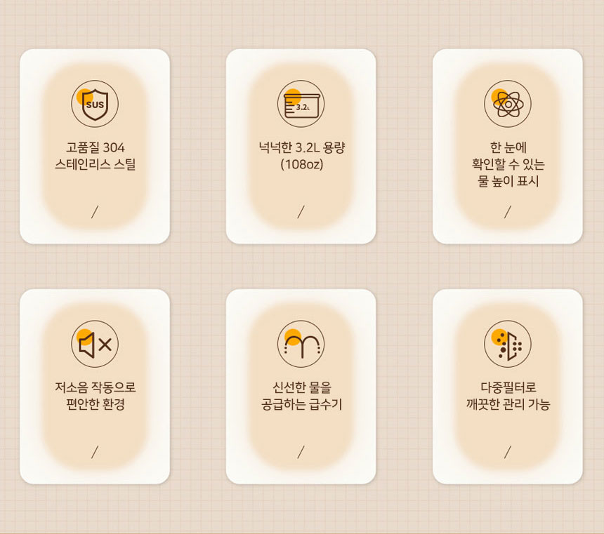 [무료배송] 로제코 3.2L 자동급수기 정수기 고양이 강아지 펫 2번째