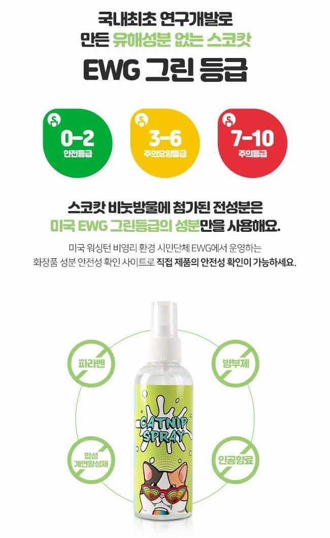 [무료배송] 스코캇 캣닢 비눗방울 + 캣닢 스프레이 24번째