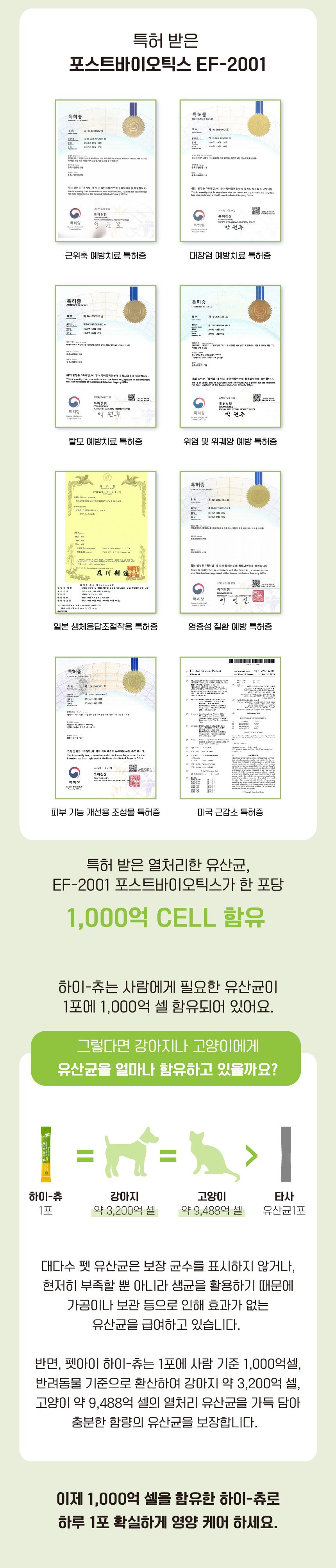 펫아이 하이츄 유산균 참치맛 15p 12번째