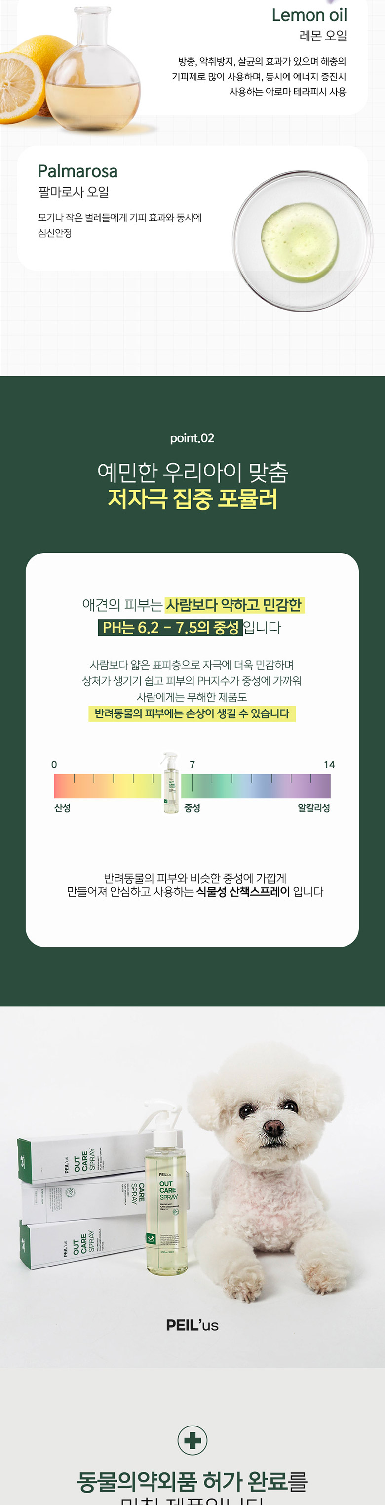 [무료배송] 딩동펫 페일어스 아웃케어 스프레이 200ml 4번째