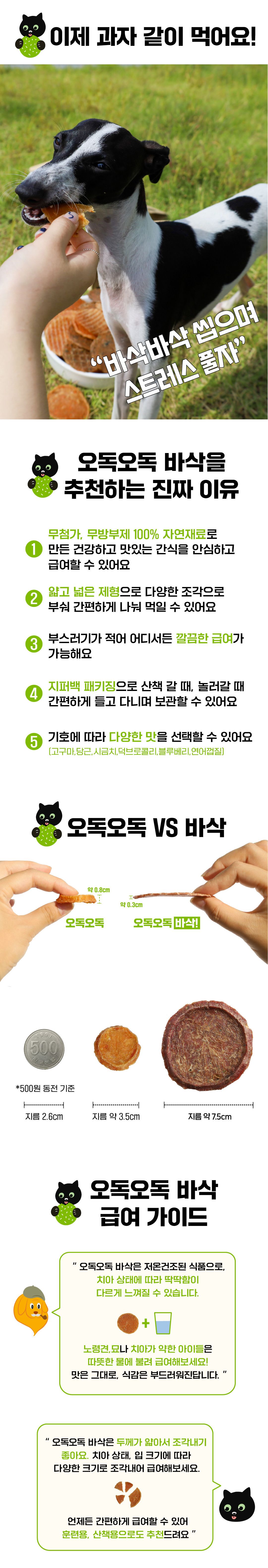 [무료배송] 스위피 독 오독오독 바삭 덕&브로콜리 120g 2번째