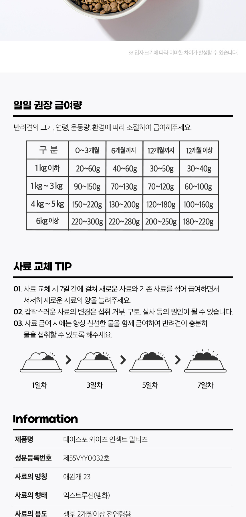 [NEW신상][무료배송] 데이스포 독 와이즈 인섹트 말티즈 1.5kg 11번째