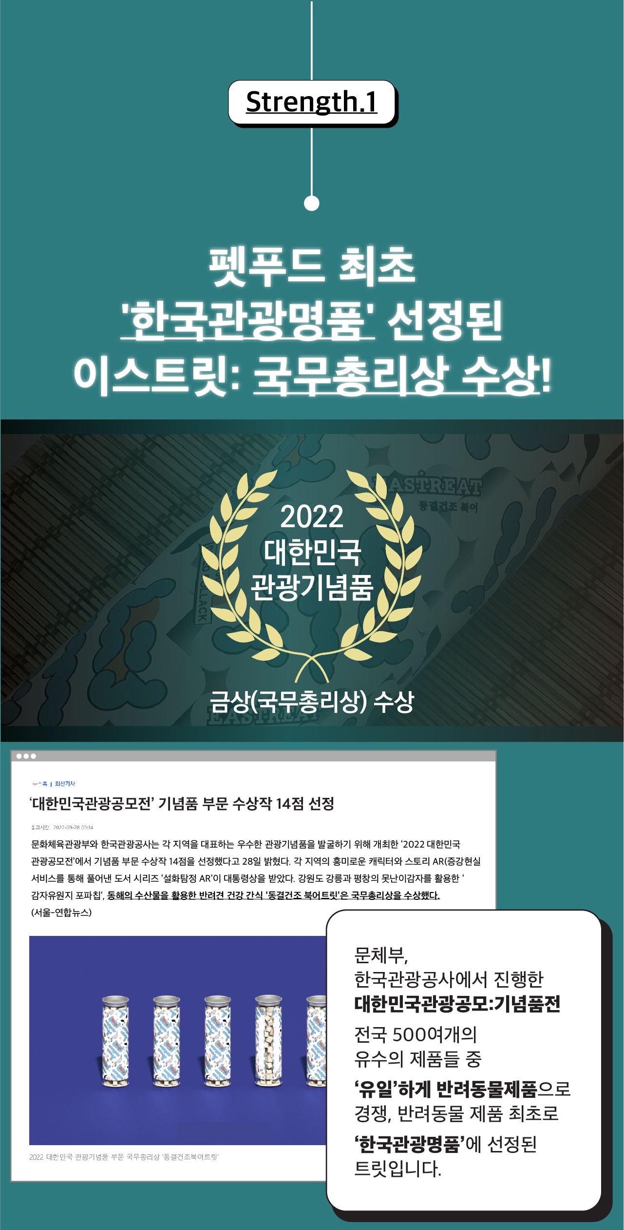 [무료배송] 동해형씨 이스트릿 동결건조 북어&연어&열빙어 3종세트 9번째