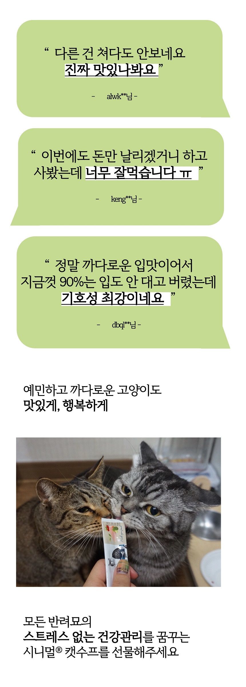 시니멀 캣 스프 유리너리 50g 14번째