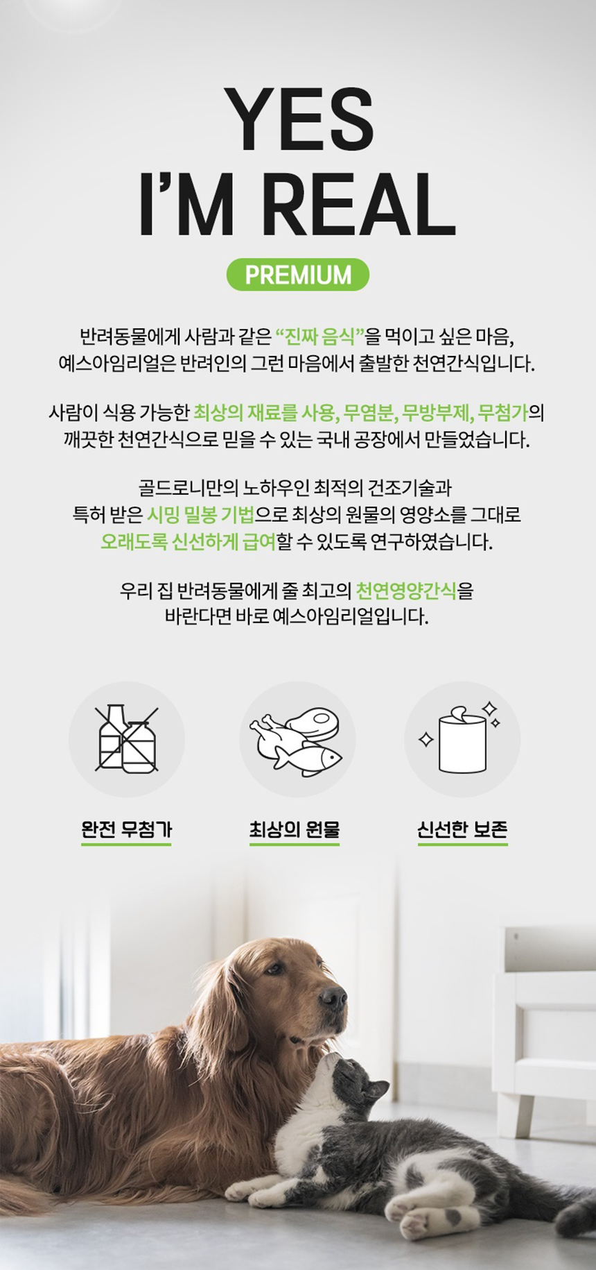 [NEW신상][무료배송] [추가증정] 골드로니 예스아임리얼 인기만점 닭가슴살 130g + 순살스틱 2p 증정 2번째