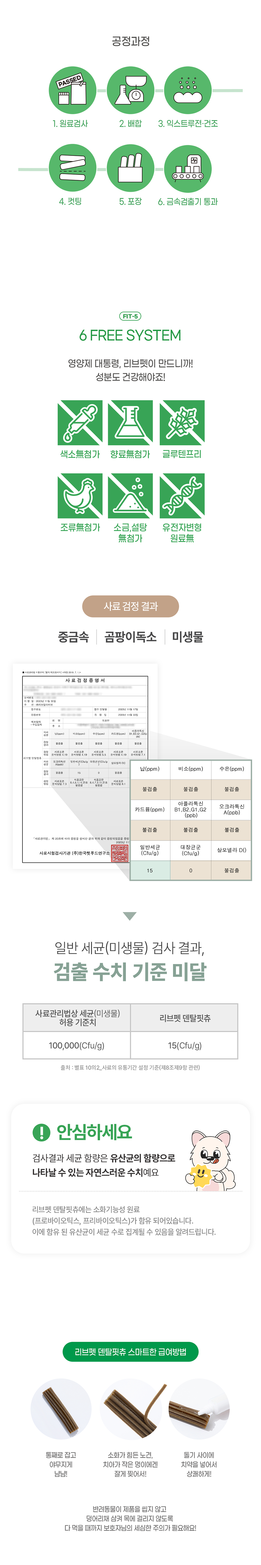 [창고대방출] [체험팩] 리브펫 덴탈핏츄 1p 10번째