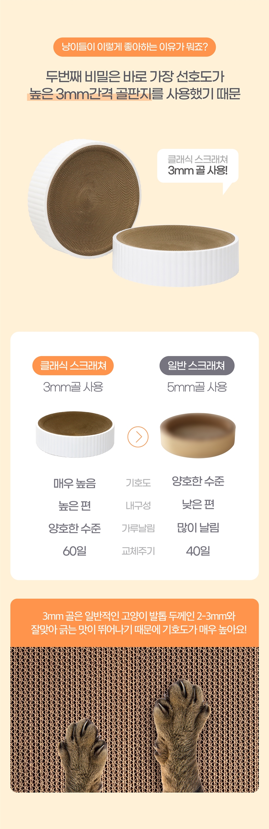 [무료배송] 키트니 화이트 클래식 스크래쳐 중대형 10번째