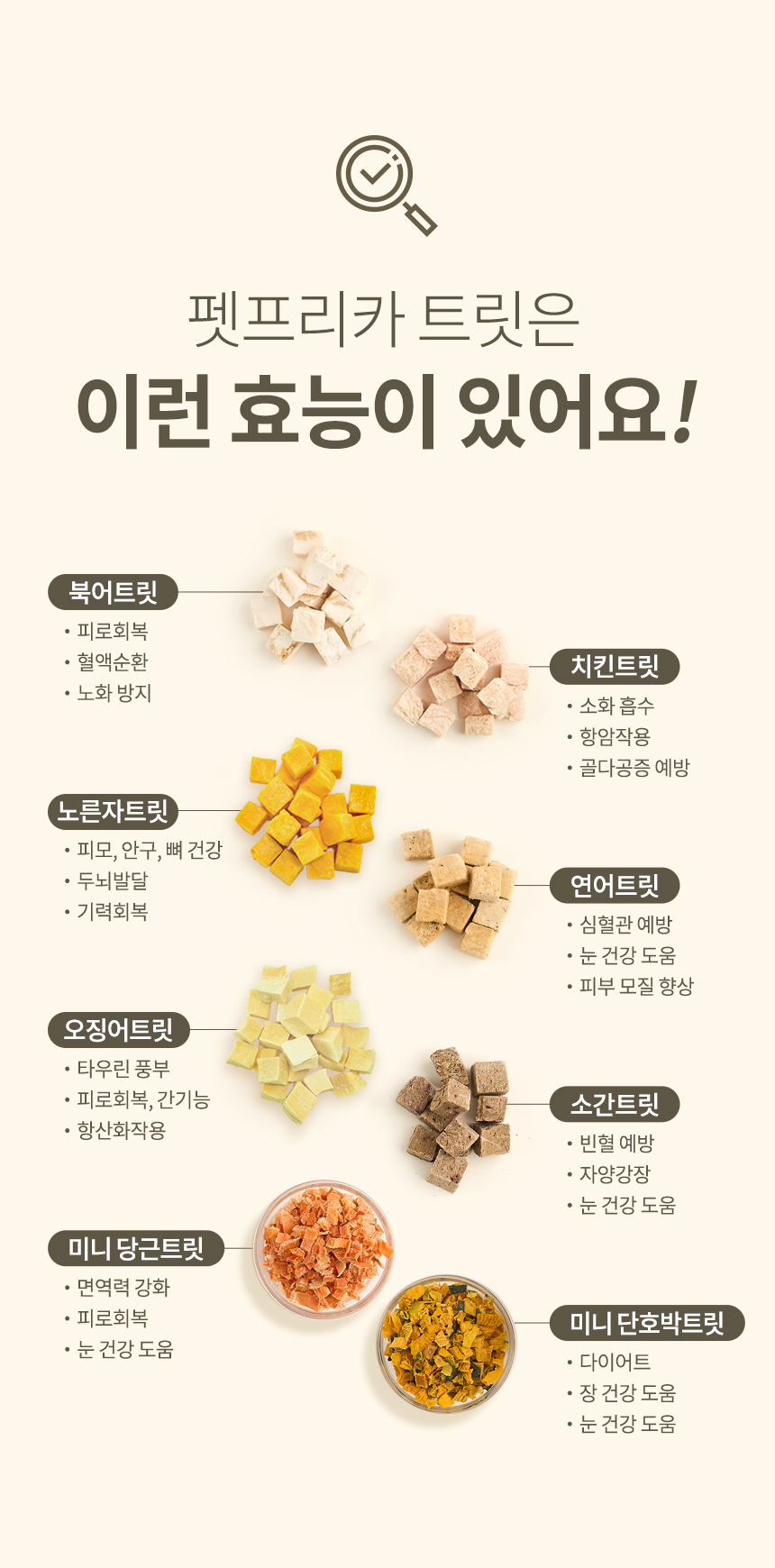 [무료배송] 펫프리카 동결건조 캣티니 미니트릿 북어 150g 6번째