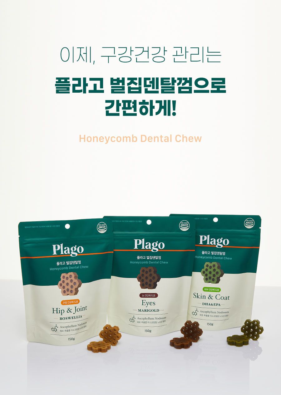 플라고 독 벌집 덴탈껌 힙&조인트 150g 3번째