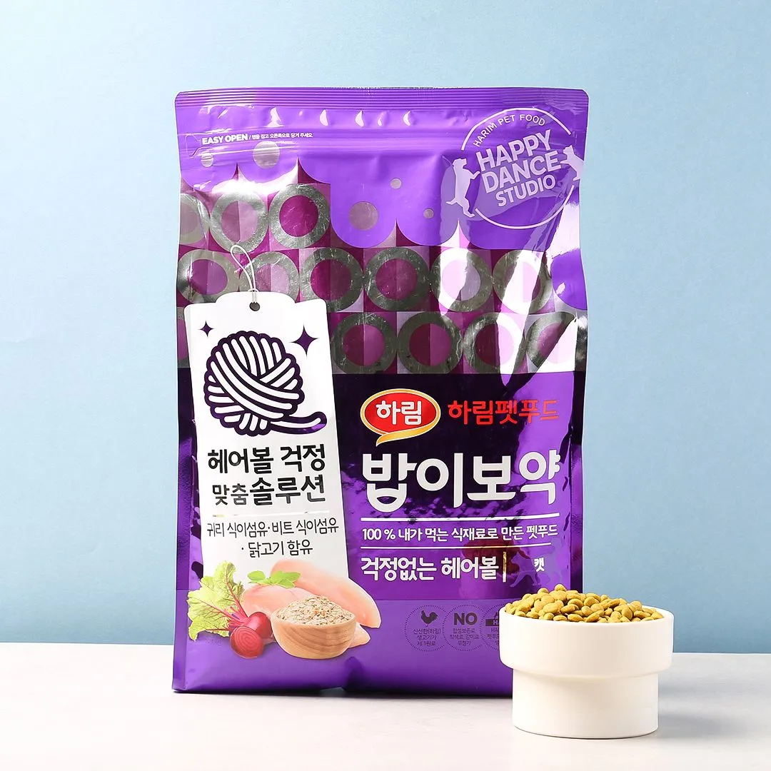 밥이보약 캣 걱정없는 헤어볼 3.4kg