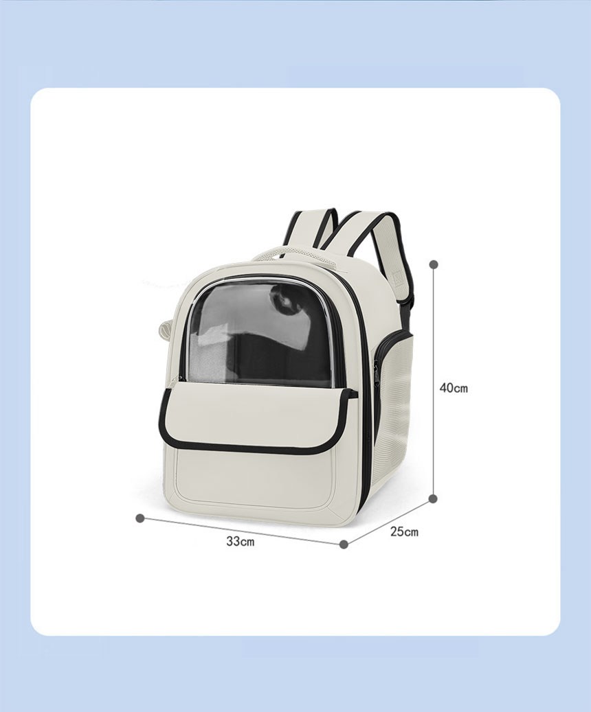 [무료배송] 메일켓 반려동물 통풍 투명창 대용량 이동식 백팩 9번째