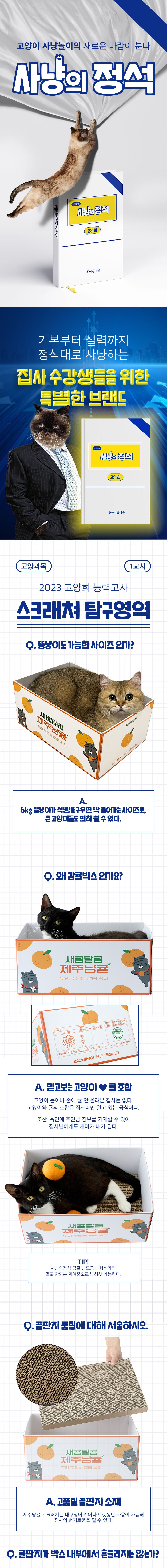 [심쿵펫페어]사냥의정석 제주냥귤 SET 3번째