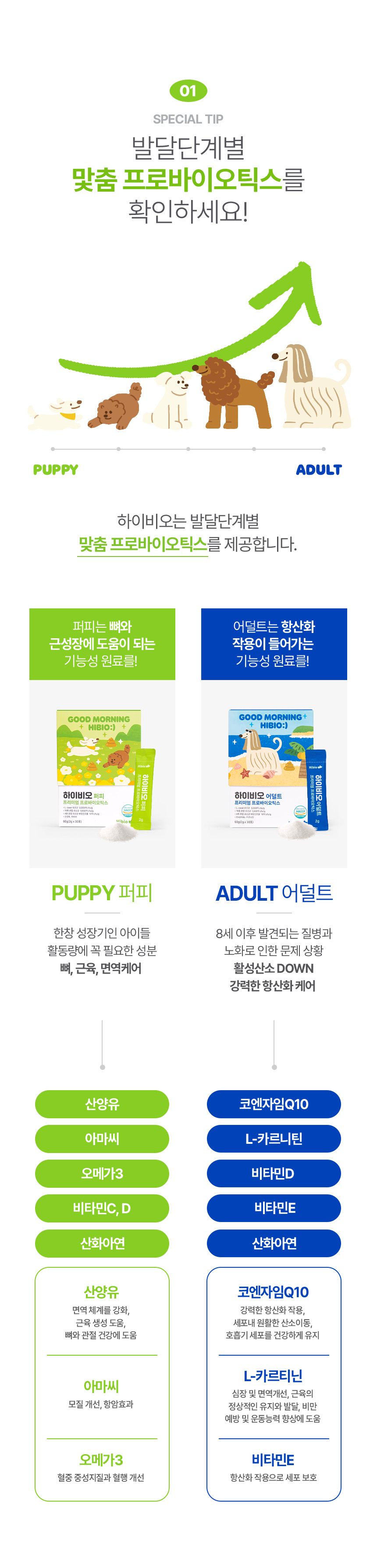 [무료배송] 하이비오 독 어덜트 유산균 60g(2g*30포) 5번째
