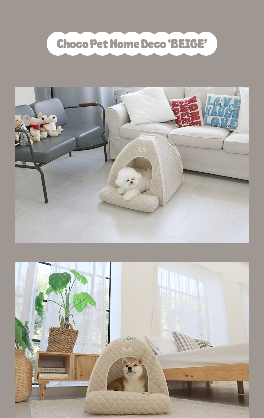 [무료배송] 초코펫하우스 겨울 보온 따뜻한 온돌의집 12번째
