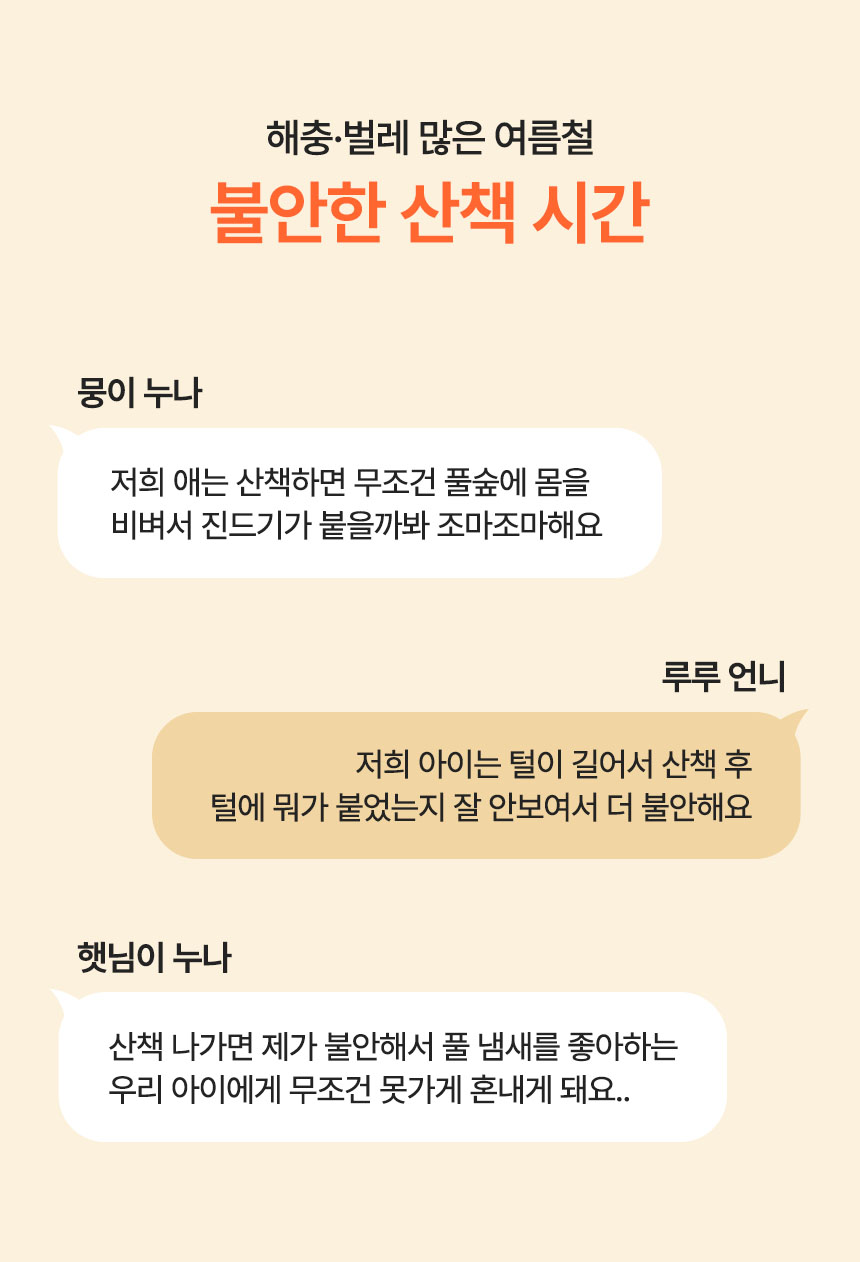 [무료배송] 리스펫 해충방지 산책스프레이 200ml 1번째