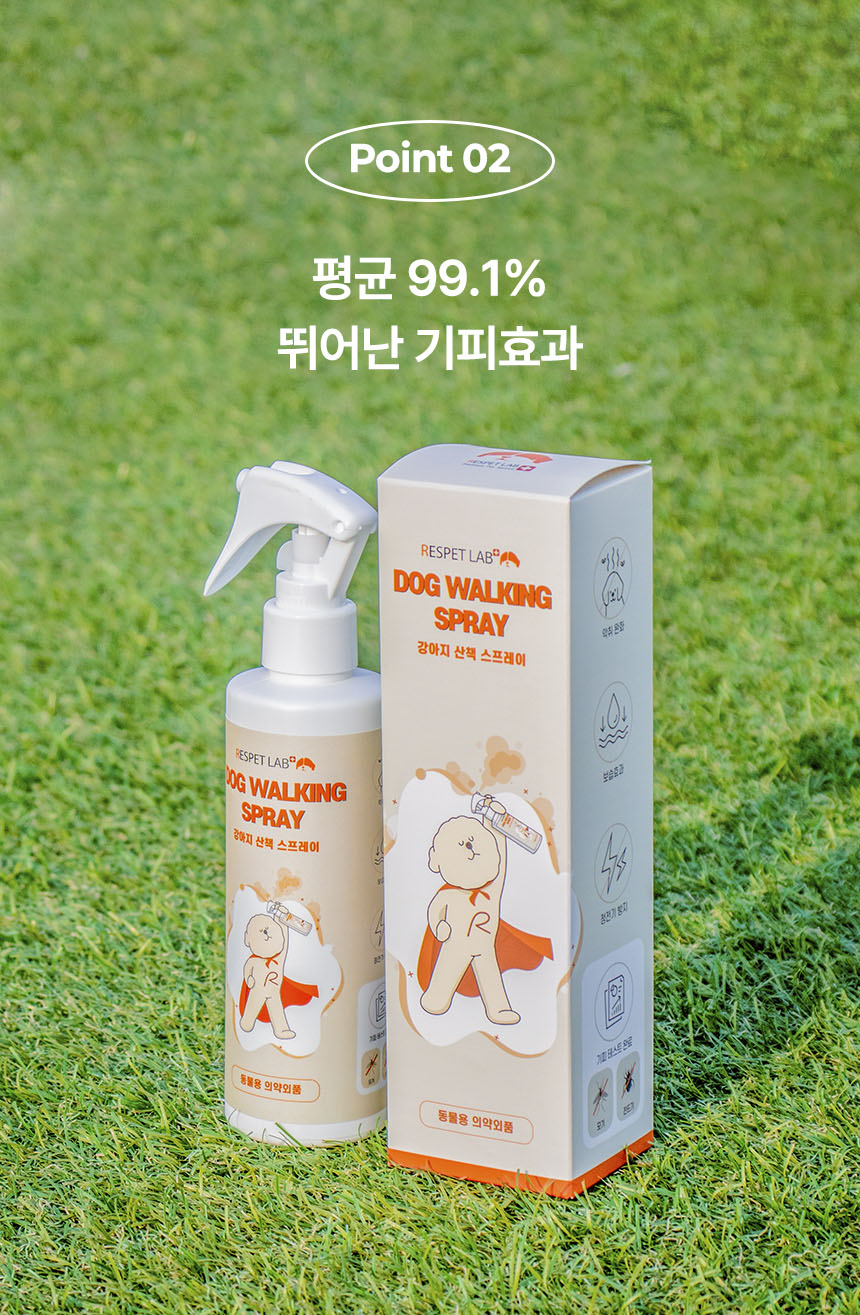 [무료배송] 리스펫 해충방지 산책스프레이 200ml 9번째