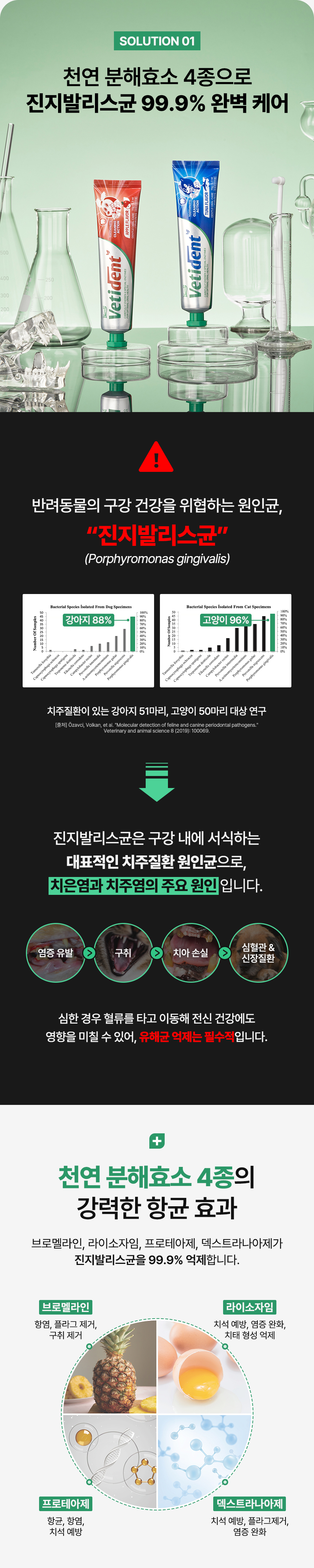 [NEW신상][무료배송] 허레이 베티덴트 치약 사과향+참치향 2개 SET 3번째