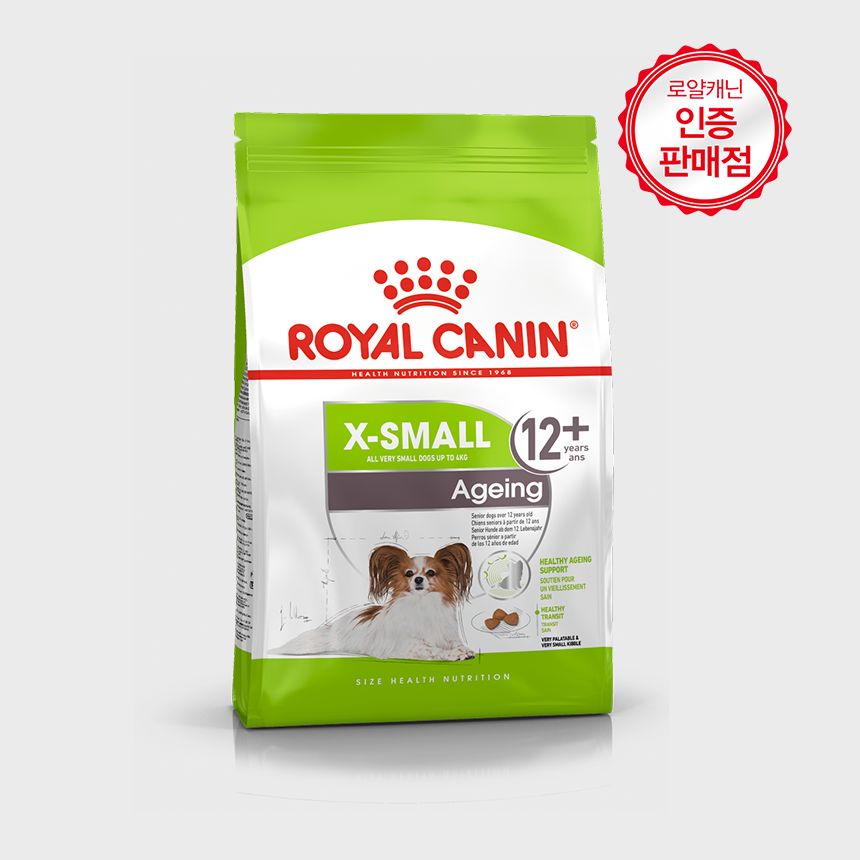 로얄캐닌 독 엑스스몰 에이징 12+ 제품