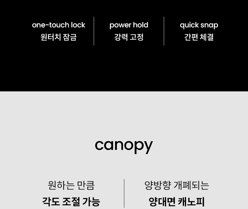 [무료배송] 리카리카 올데이 라이트 일체형 유모차 2세대 베이지/차콜블랙 23번째