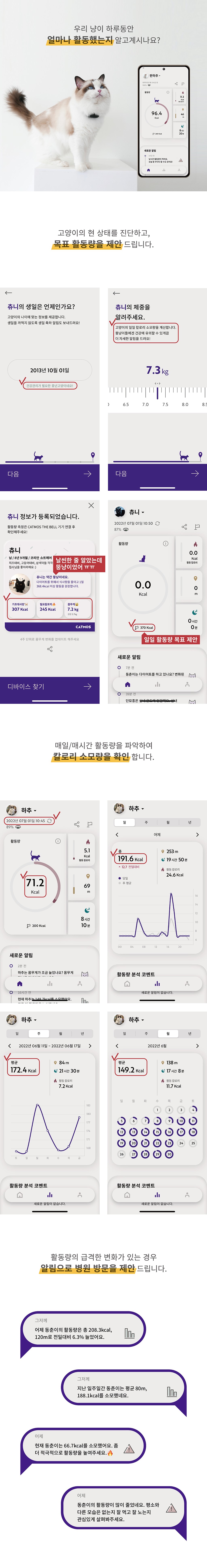 [무료배송] CATMOS 웨어러블 스마트워치 1번째