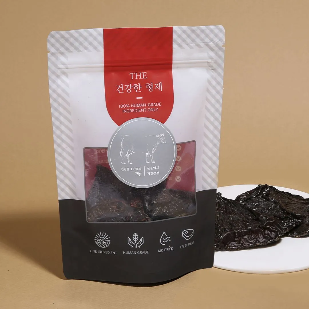 THE 건강한 형제 독 수제간식 소간육포 75g