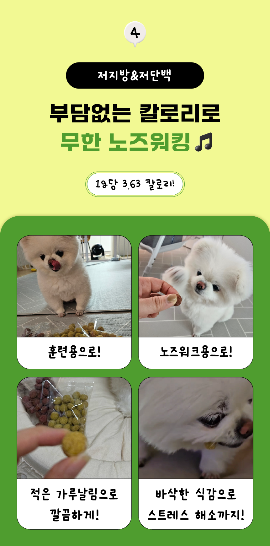 [창고대방출] 퍼프 독 크래커볼 단호박 100g 10번째