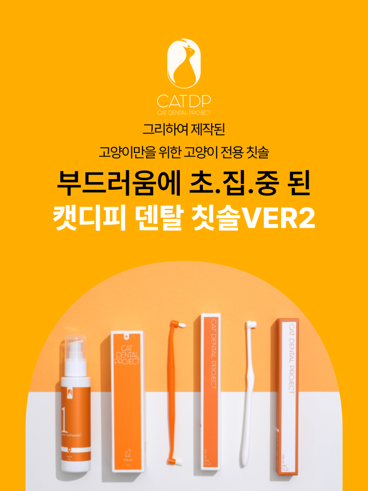 [NEW신상][무료배송] 캣디피 초극세사모 덴탈 칫솔ver2 28번째