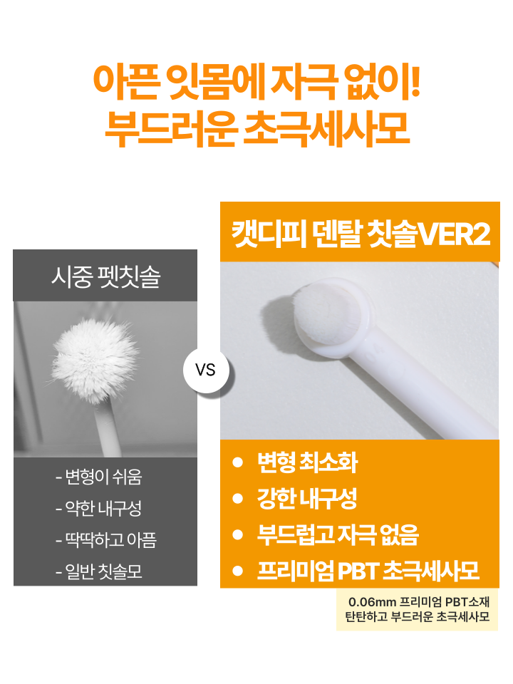 [NEW신상][무료배송] 캣디피 초극세사모 덴탈 칫솔ver2 48번째