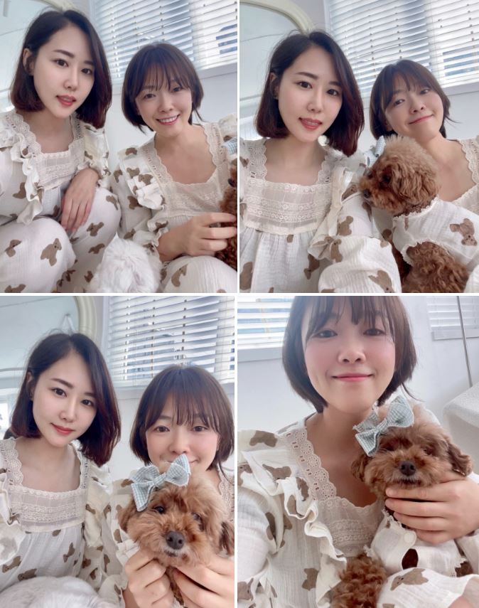 [무료배송] 찰리롤리 카카 곰 강아지 잠옷 레이스 커플룩 S-2XL 14번째
