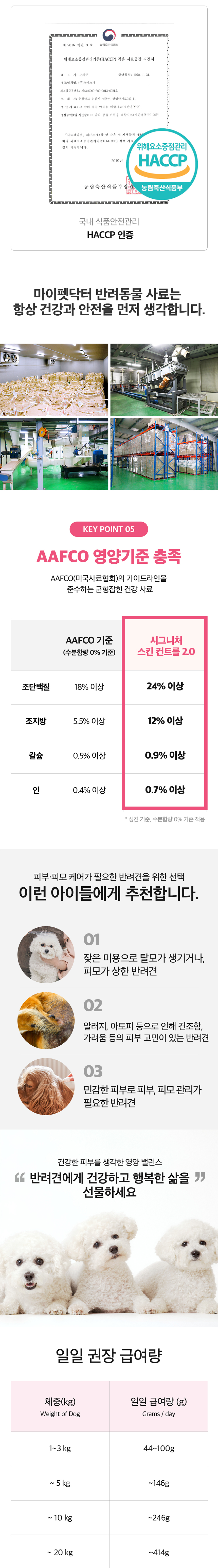 [무료배송] 마이펫닥터 독 시그니처2.0 스킨 컨트롤 2kg 4번째