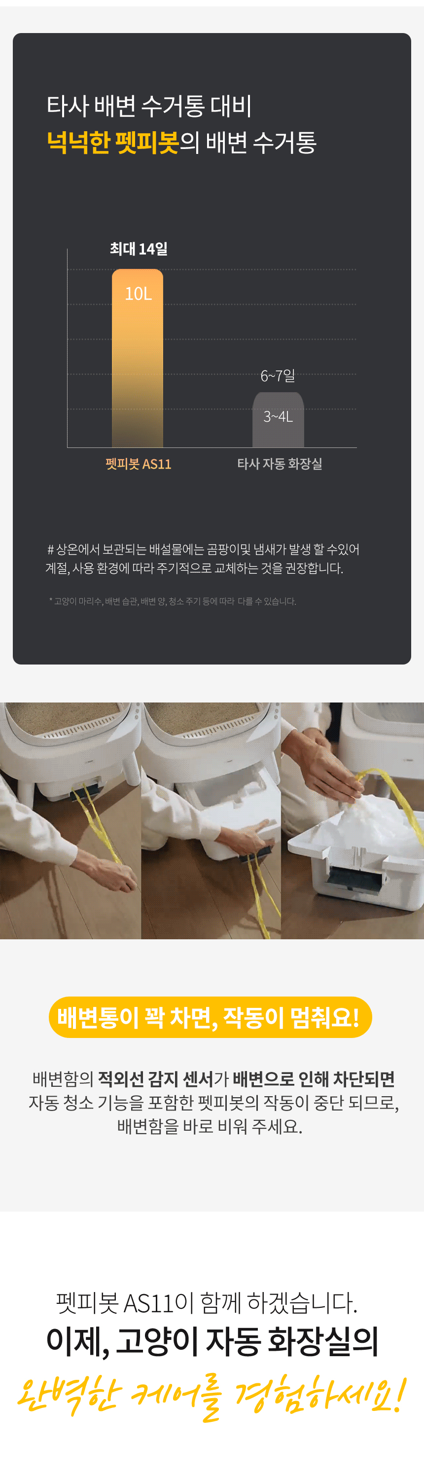 [NEW신상][무료배송] 보니렌 캣 에러프리 자동화장실 30번째