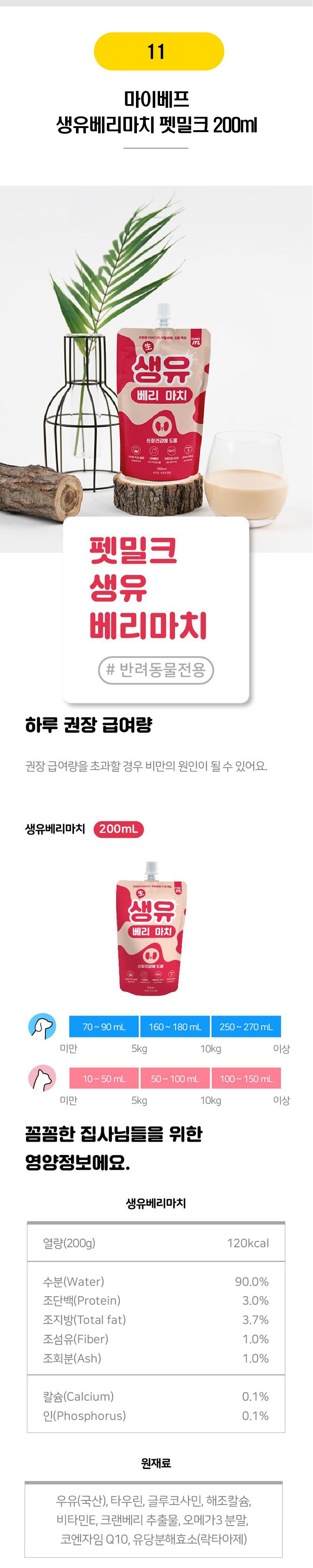  닥터할리外 펫밀크 13종 [모음] 12번째