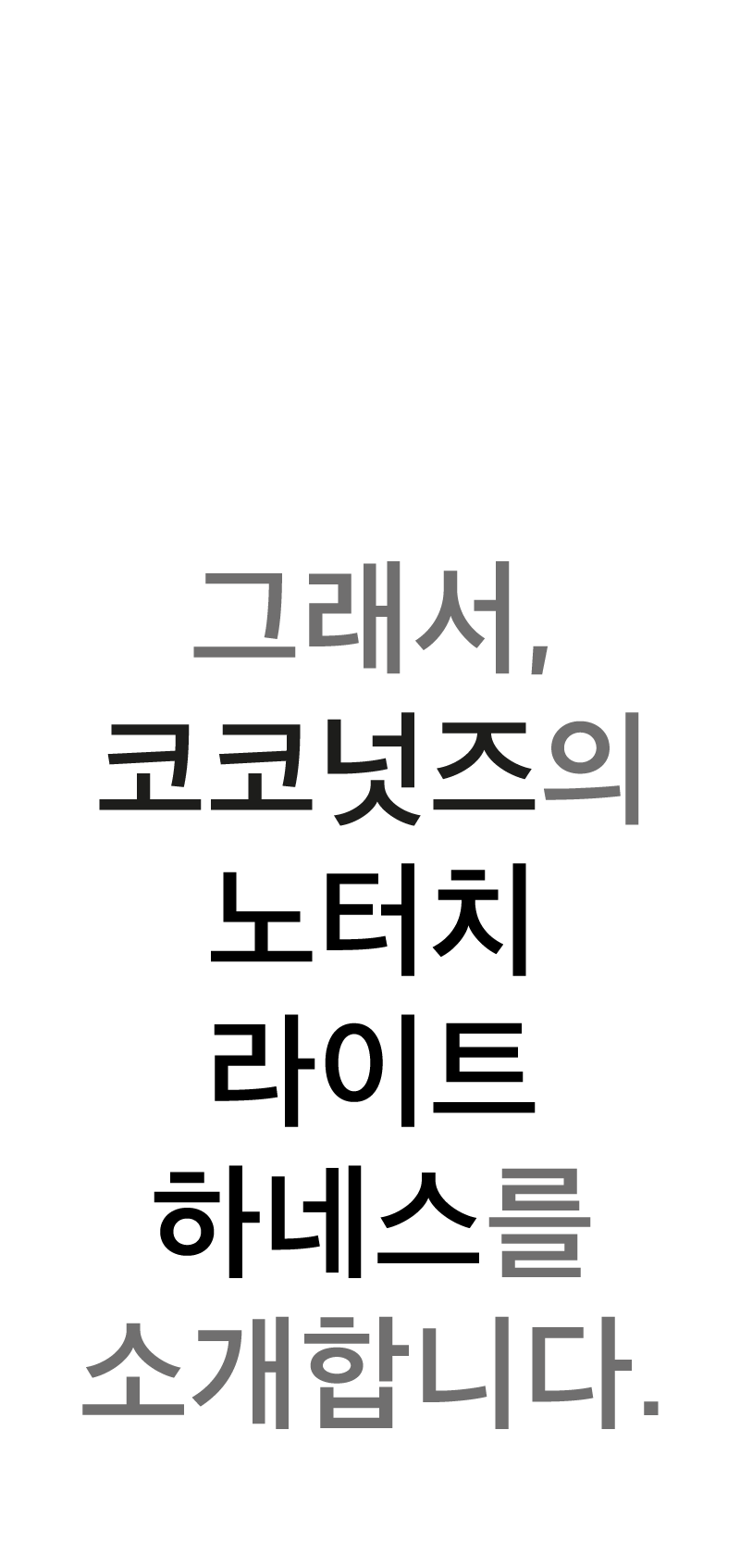 [NEW신상][무료배송] 코코넛즈 노터치 라이트 하네스 - 네이비 3번째