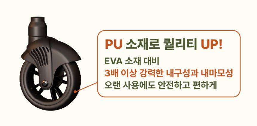 [무료배송] 하웃 강아지 유모차 대형견 다견 저상형 개모차 22번째