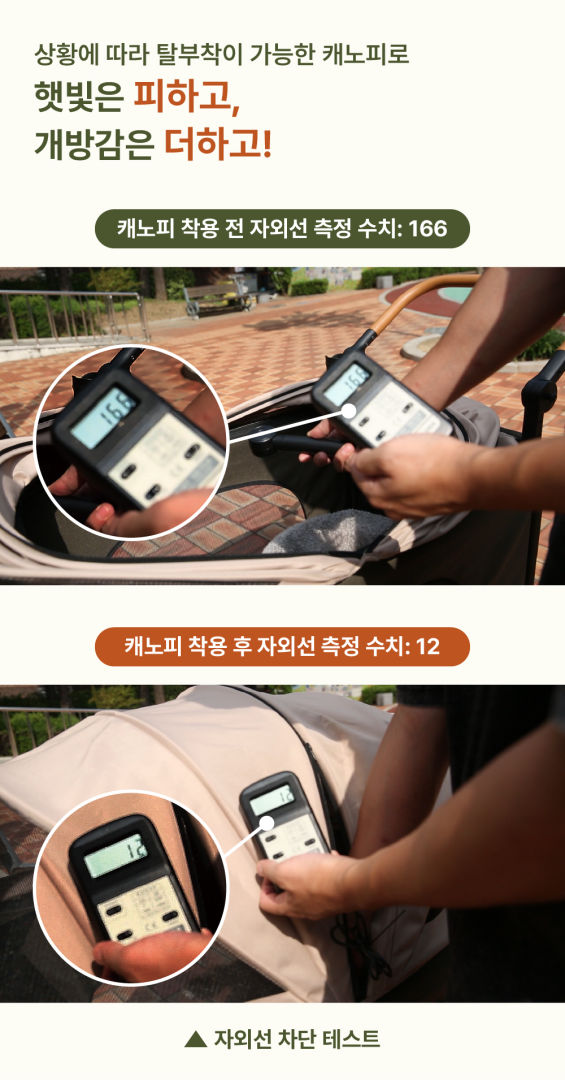 [무료배송] 하웃 강아지 유모차 대형견 다견 저상형 개모차 37번째