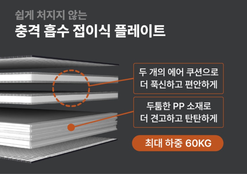 [무료배송] 하웃 강아지 유모차 대형견 다견 저상형 개모차 47번째