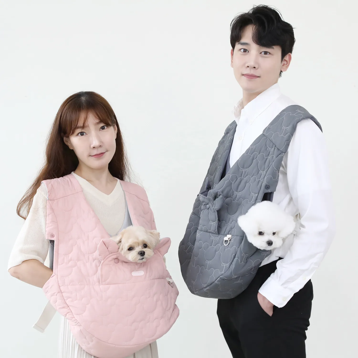 [무료배송] 리토가토 보들리 앞가방 베이지/민트/차콜/크림/핑크