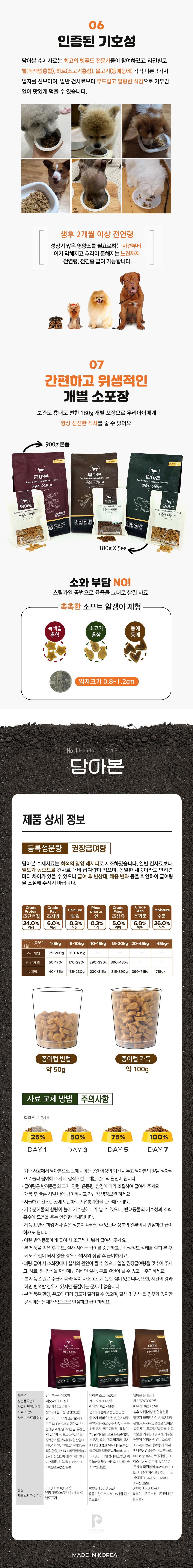 담아본 독 소프트사료 3종 [모음]  2번째