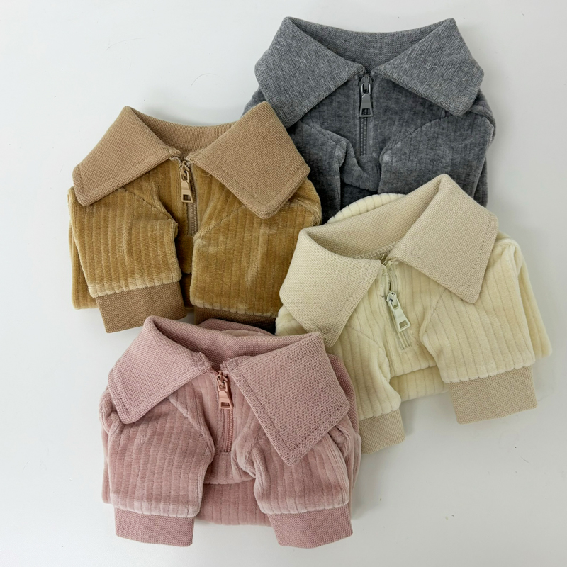 [무료배송] 해피댕댕 카라반집업 S - XL 1번째