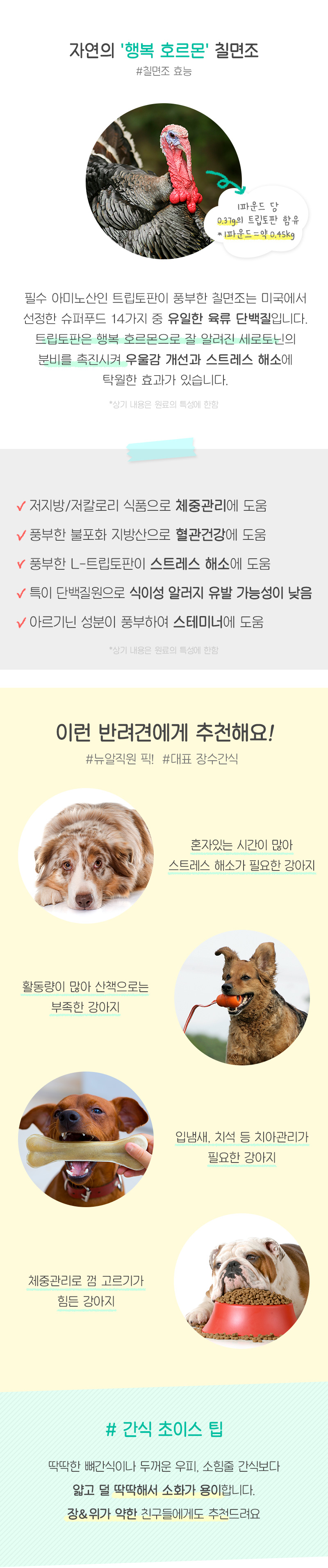 [NEW신상][무료배송] 뉴알엑스 칠면조 힘줄 슈퍼터키 L 60g 5번째
