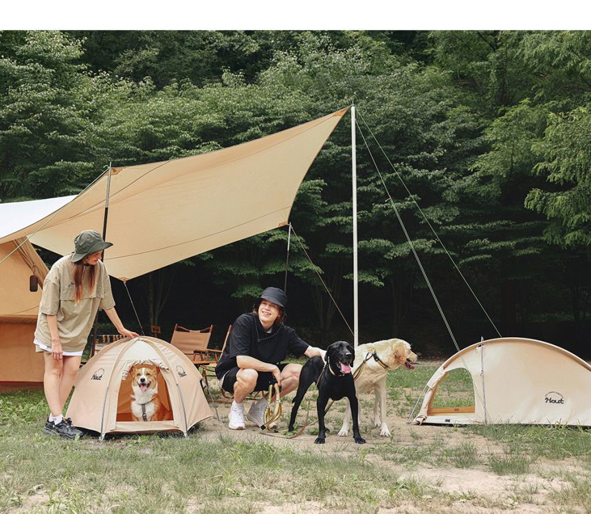 [무료배송] 하웃 펫 컴포트 텐트 베이지 A타입/B타입 7번째