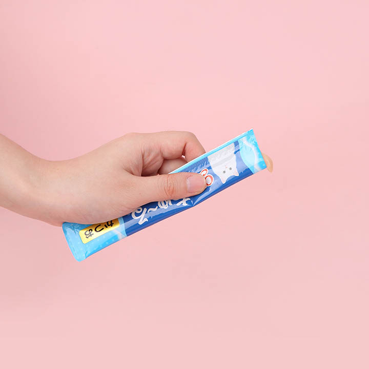 이나바 캣 챠오 츄르 유산균 가다랑어 14g*4p 4번