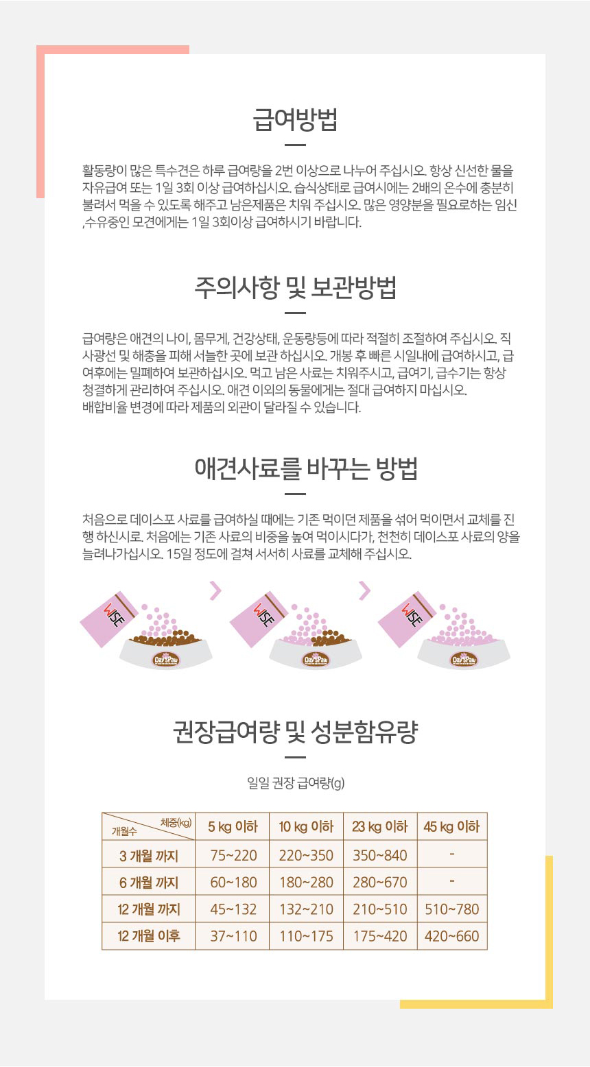 [무료배송] 데이스포 독 와이즈 올스테이지 라지바이트 5kg 2번째