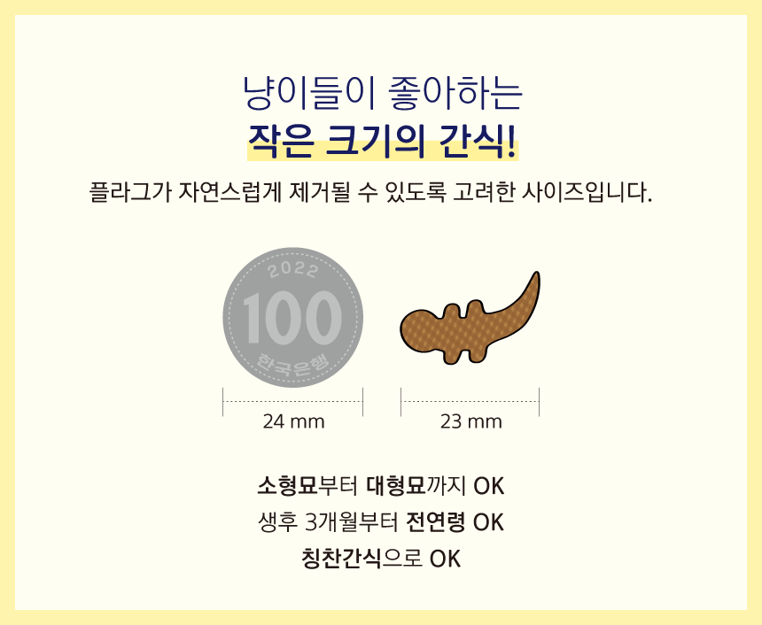 [NEW신상][무료배송] 닥터도레미 이빨과자 헤어볼케어&요로케어 혼합 50g 7번째