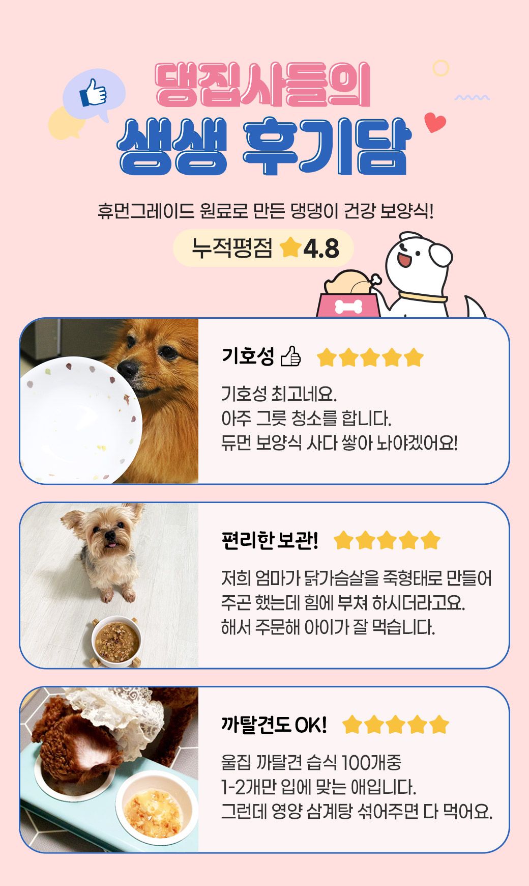 듀먼 독 영양 삼계탕 80g 2번째
