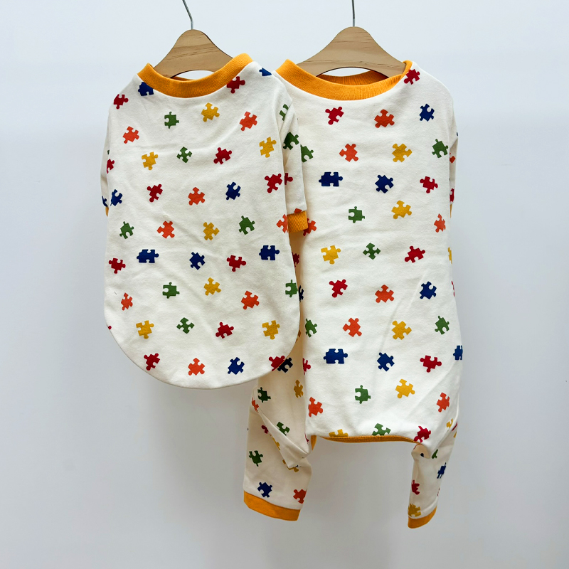 [무료배송] 해피댕댕 퍼즐 티셔츠&올인원 S - 2XL 11번째